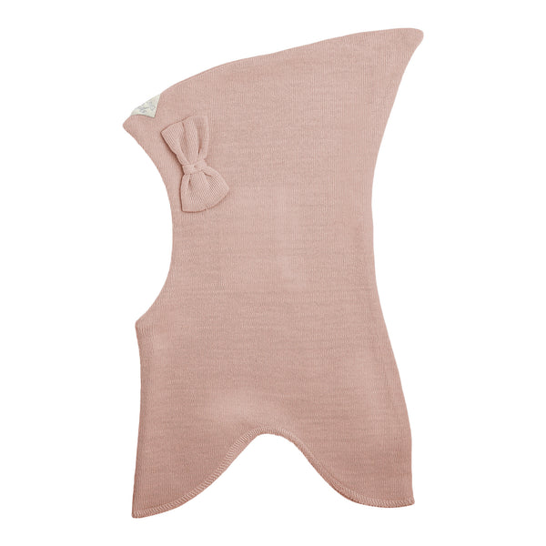 Wool Balaclava With Bow 606001-81