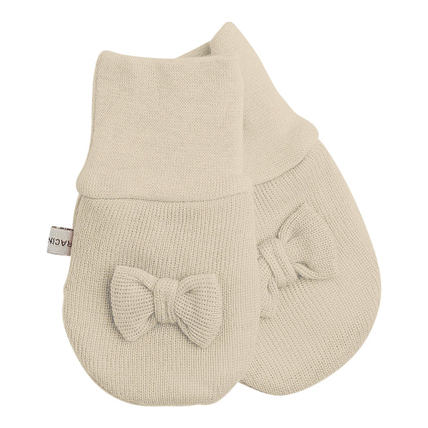 Baby Wool Mittens With Bow 606107-11 AW23