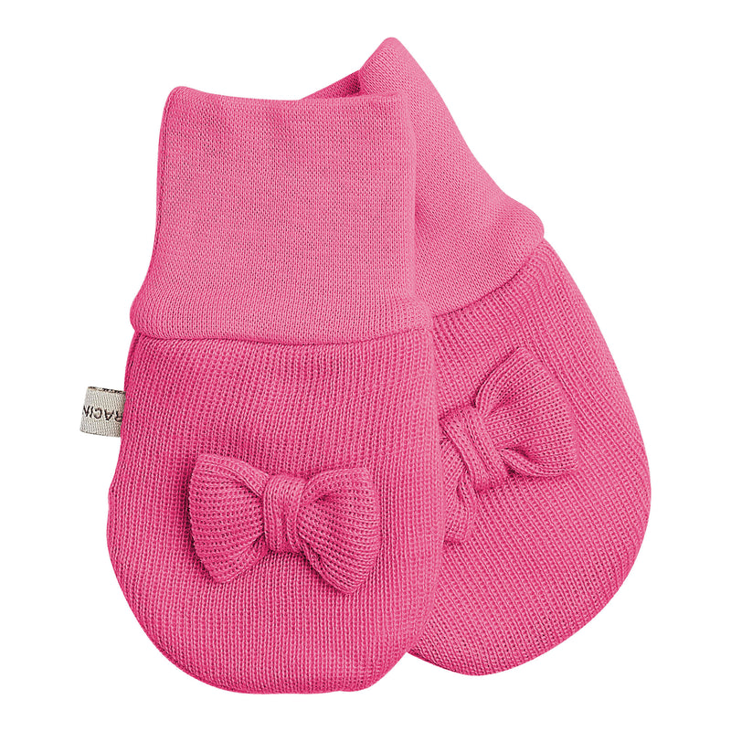 Baby Wool Mittens With Bow 606107-69 AW23