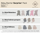 3 items: Winter Wool Baby Starter Surprise Pack in XS (3-9 months)