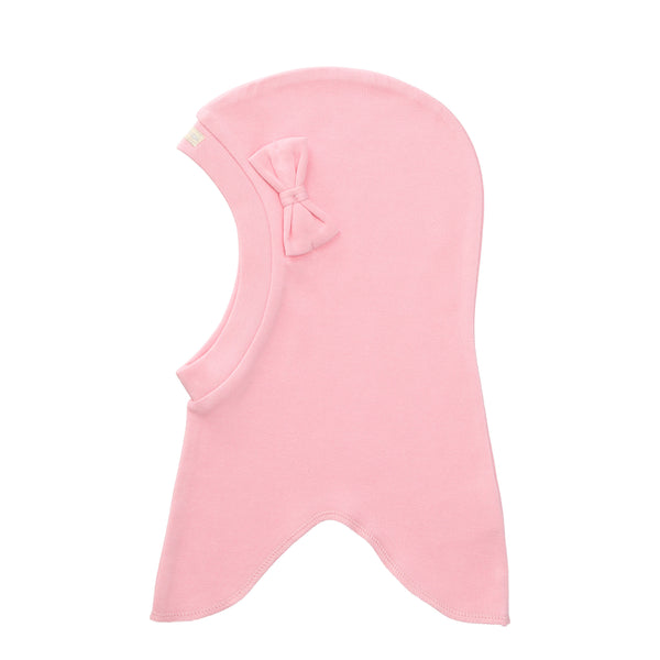 505003-29 Single Layer Organic Cotton Balaclava Round with Bow