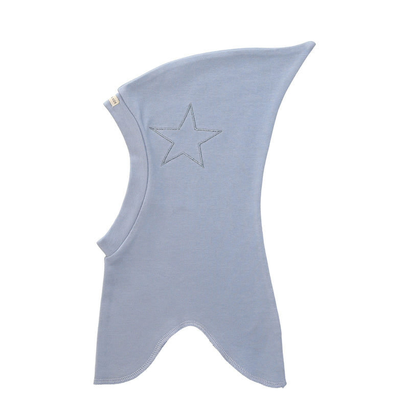 507706-62 Single Layer Organic Cotton Balaclava with star