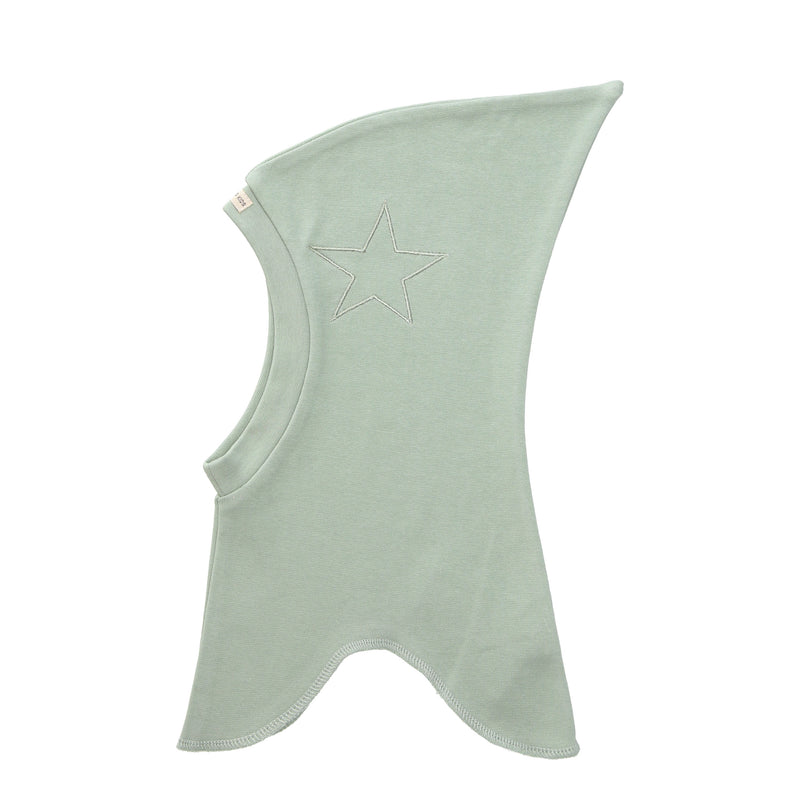 507706-50 Single Layer Organic Cotton Balaclava with star