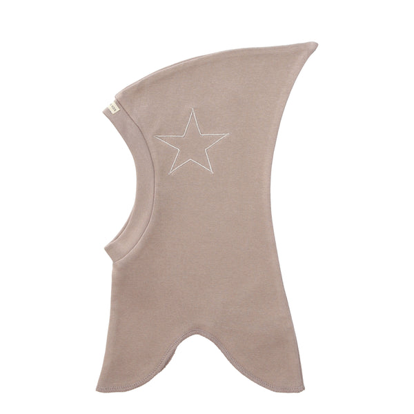 507706-21 Single Layer Organic Cotton Balaclava with star