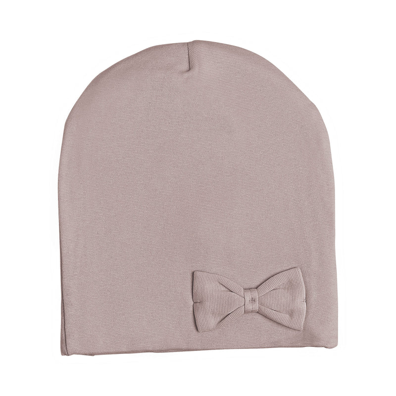 505055-81 Windproof cotton beanie with bow